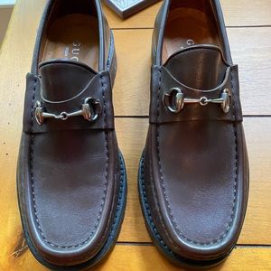 Gucci Brown Loafers Size 5